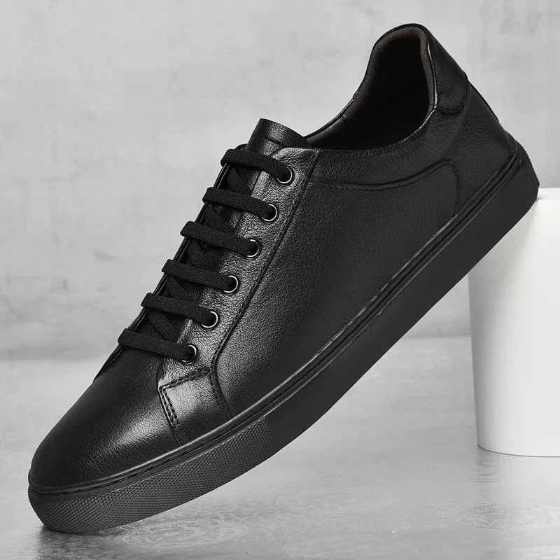 Streetwear Brand Shoes - Męskie buty z prawdziwej skóry Oddychające