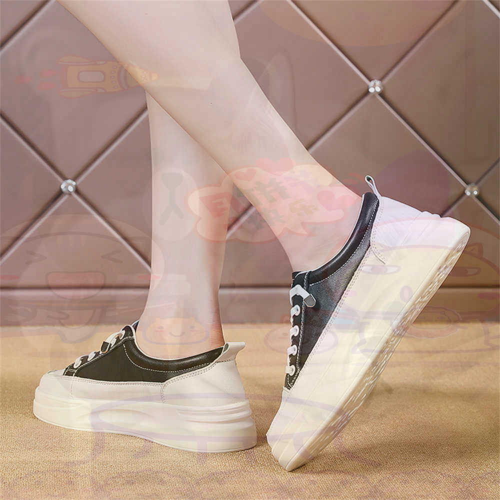 Streetwear Brand Name - Sznurowane mokasyny Chunky Loafers Woman Skateboarding