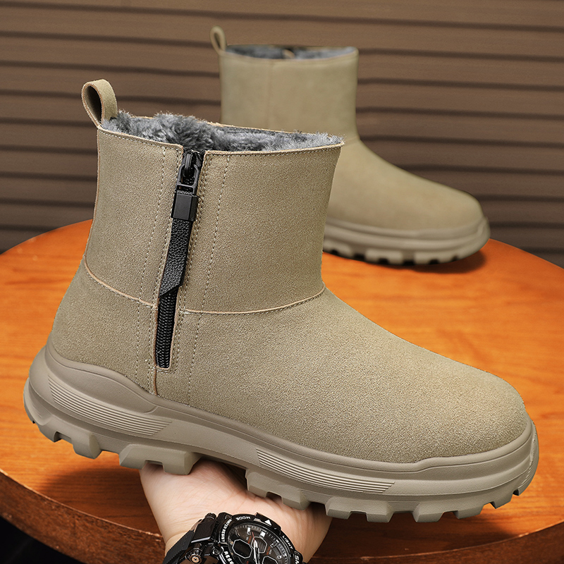 Streetwear Brand Shoes - Męskie botki włoskiej marki, robocze, wysokie,