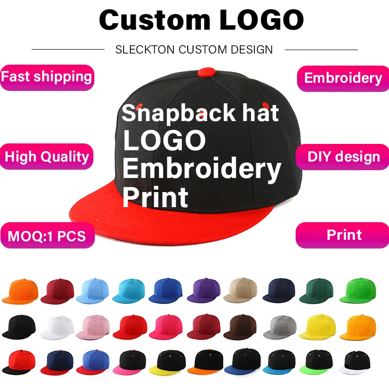 Stussy Bucket Hat - SLECKTON Niestandardowe logo Czapki Moda Hip