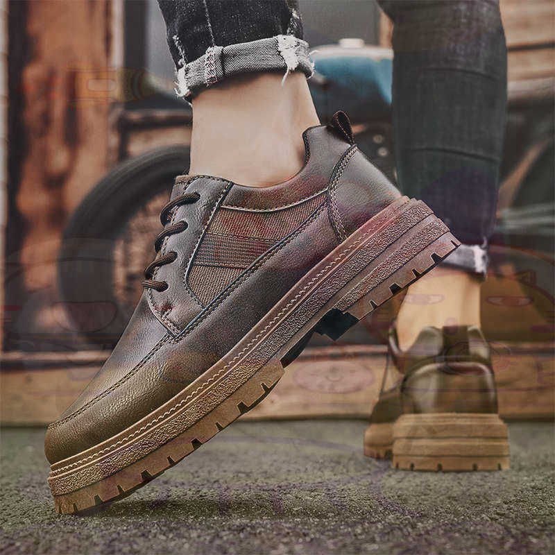 Ciemna skóra naturalna Modne t – Streetwear Brand Shoes recenzja i cena