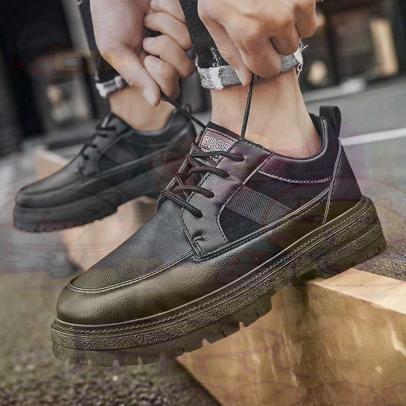Ciemna skóra naturalna Modne t – Streetwear Brand Shoes recenzja i cena