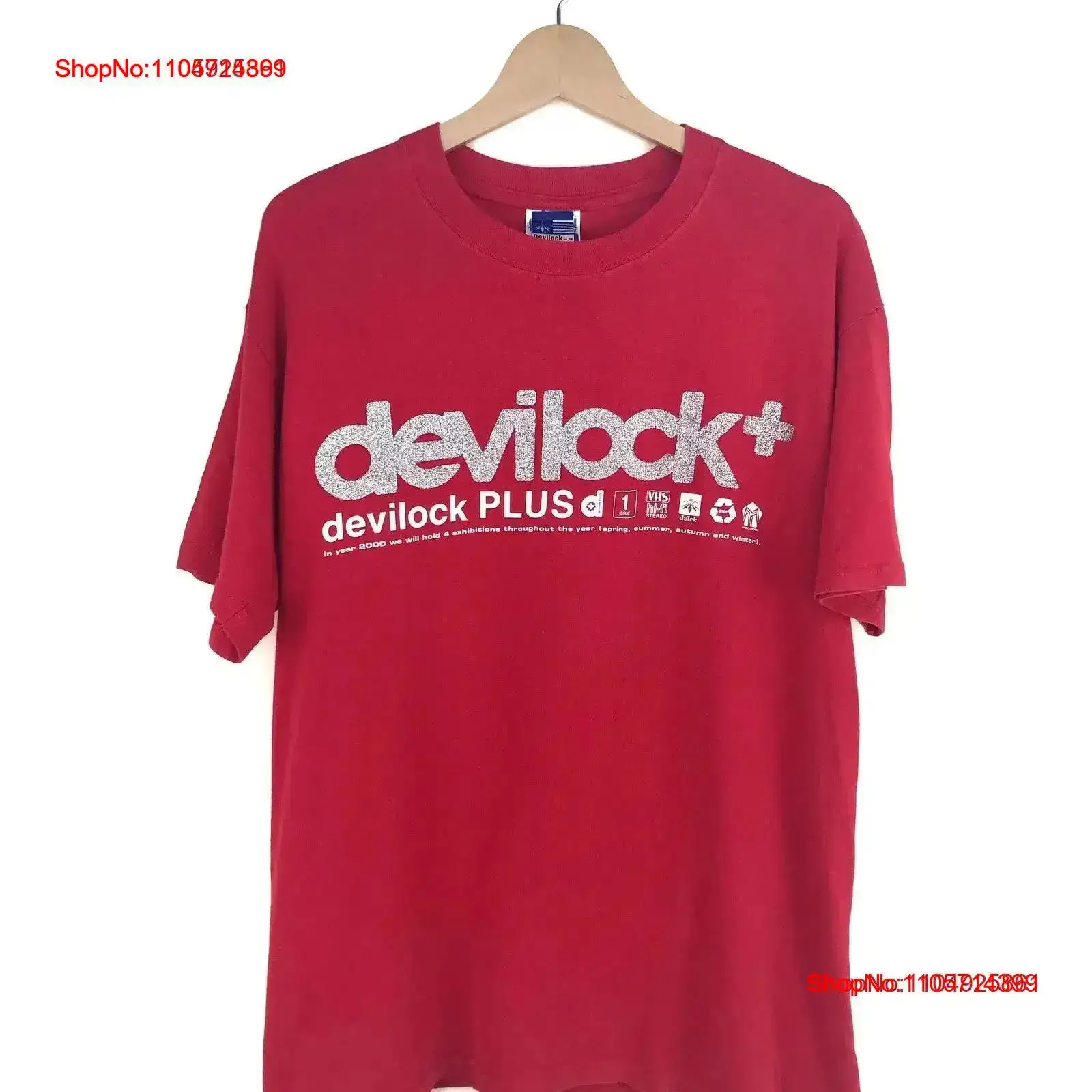 Koszulka Vintage DEVILOCK PLUS – Japanese Brand Streetwear Vintage recenzja i cena