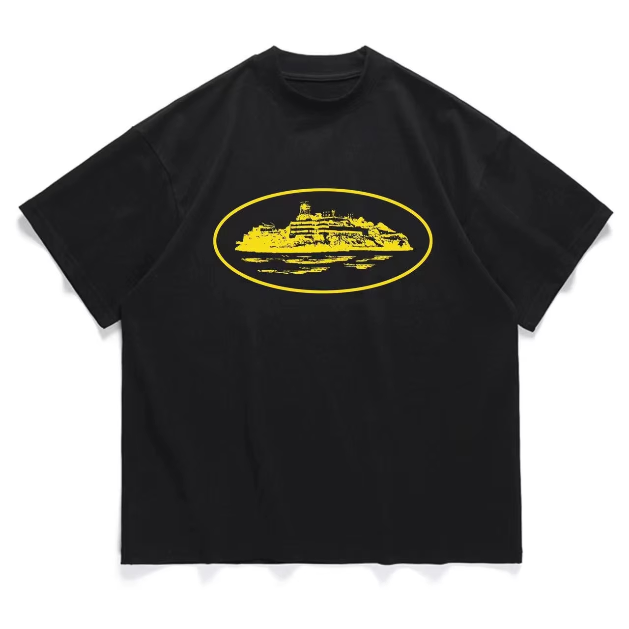 Żółta Klasyczna Koszulka z Log – Yellow Streetwear Brand recenzja i cena