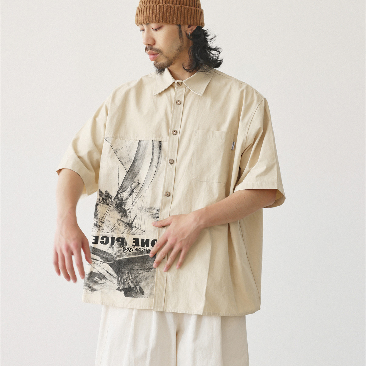 Japońskie koszule męskie w sty – Japanese Brand Streetwear Vintage recenzja i cena