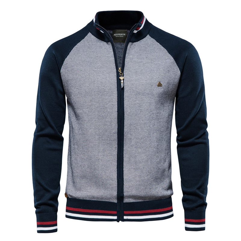 Kardigan męski łączony, street – Streetwear Brand England recenzja i cena