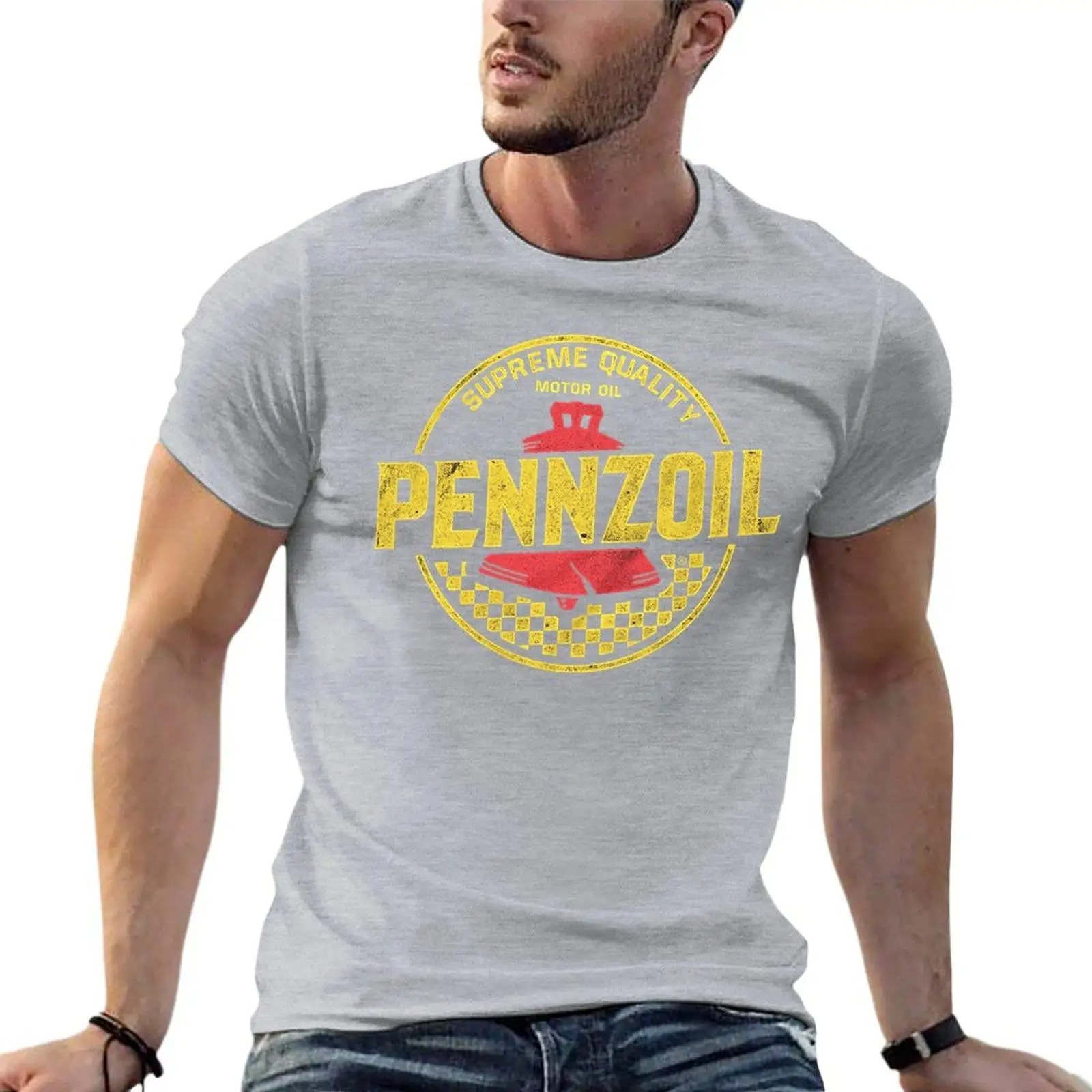 Distressed Pennzoil Motor Oil  – Streetwear Brand Tees recenzja i cena
